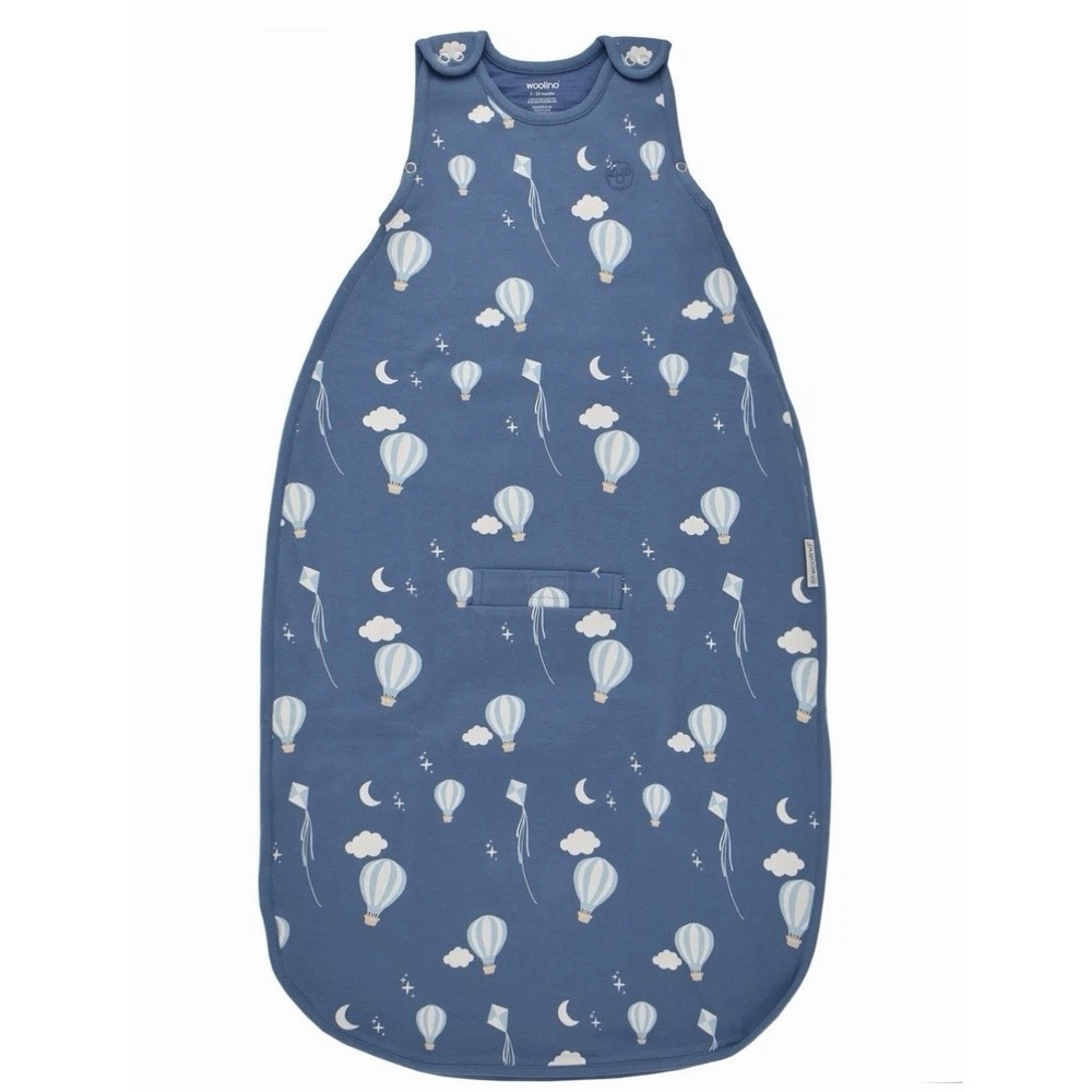 Woolino 4 Season Ultimate Baby Sleep Sack Merino Wool Baby Sleeping Bag 2-24M
